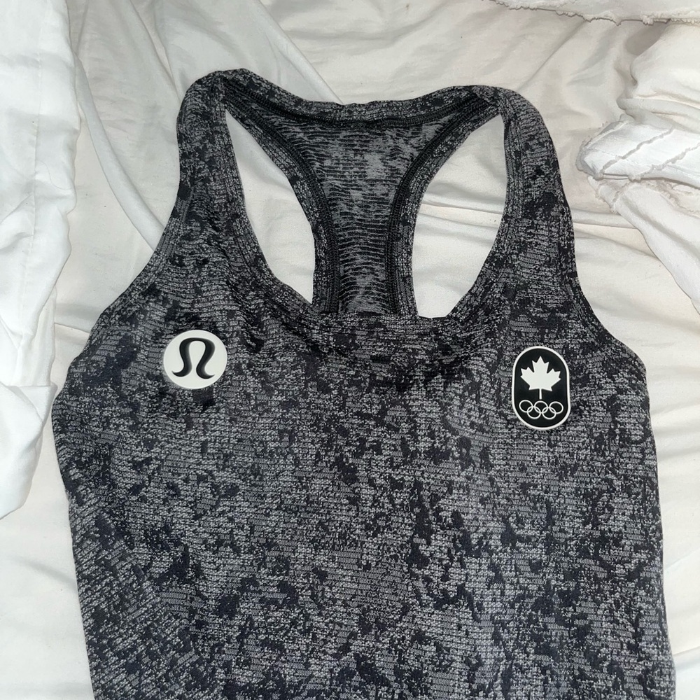 lululemon athletica Black Tank Top